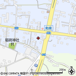 和泉公民館周辺の地図