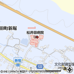 松井田病院（群馬慈恵会）周辺の地図