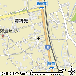 長野県安曇野市豊科光1646周辺の地図