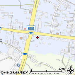 栃木県栃木市岩舟町和泉1601周辺の地図