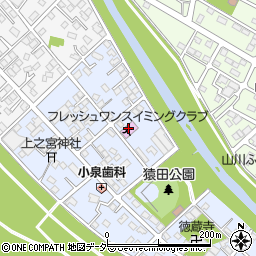 フレッシュワンスイミングクラブ周辺の地図