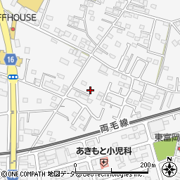 栃木県佐野市富岡町628周辺の地図