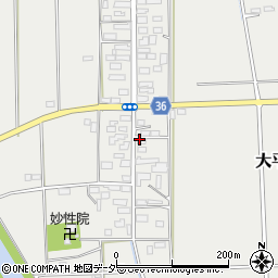 栗田理容室周辺の地図