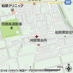 市営柏原団地Ｆ周辺の地図