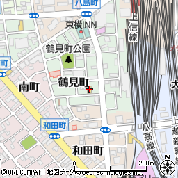 セブンイレブン高崎鶴見町店周辺の地図