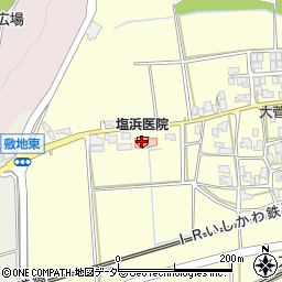 石川県加賀市大菅波町ト26周辺の地図