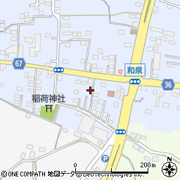 栃木県栃木市岩舟町和泉1585周辺の地図