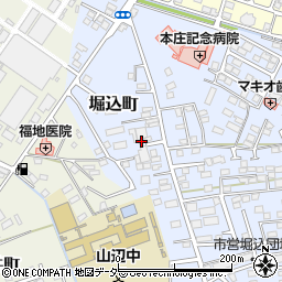 栃木県足利市堀込町2912-56周辺の地図