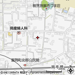 栃木県佐野市富岡町41周辺の地図