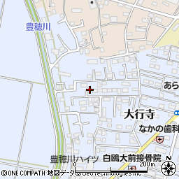 栃木県小山市大行寺1008周辺の地図