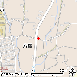長野県小諸市八満180周辺の地図