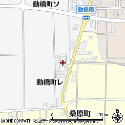 石川県加賀市動橋町レ45-7周辺の地図