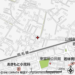 栃木県佐野市富岡町618周辺の地図