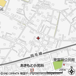 栃木県佐野市富岡町622周辺の地図
