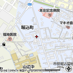 栃木県足利市堀込町2912-52周辺の地図