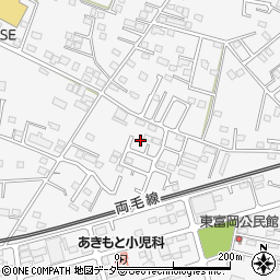 栃木県佐野市富岡町623周辺の地図