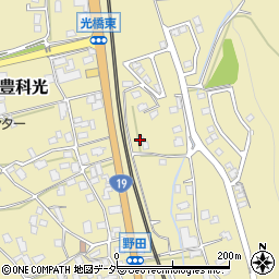 長野県安曇野市豊科光1666周辺の地図