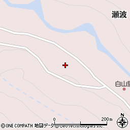 石川県白山市瀬波辰周辺の地図