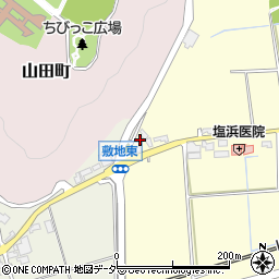 石川県加賀市大菅波町チ70周辺の地図
