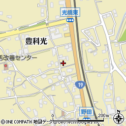 長野県安曇野市豊科光1285周辺の地図