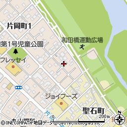 片岡荘周辺の地図