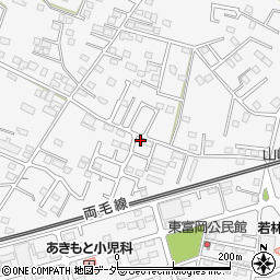 栃木県佐野市富岡町620周辺の地図