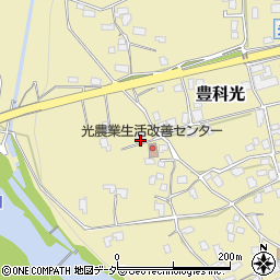 長野県安曇野市豊科光1426周辺の地図