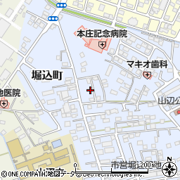栃木県足利市堀込町2913-12周辺の地図