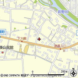 群馬日化サービス株式会社　高崎営業所周辺の地図