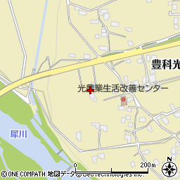 長野県安曇野市豊科光1462周辺の地図