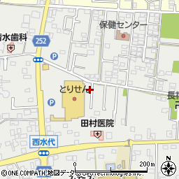 栃木県栃木市大平町西水代1836周辺の地図