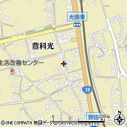 長野県安曇野市豊科光1408周辺の地図