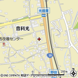 長野県安曇野市豊科光1287周辺の地図