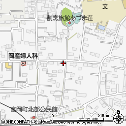栃木県佐野市富岡町42周辺の地図