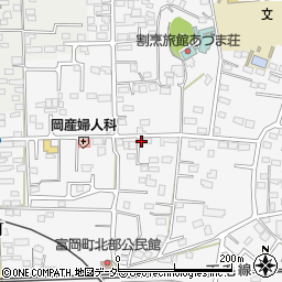 栃木県佐野市富岡町22周辺の地図