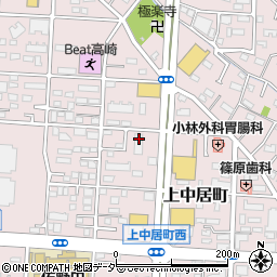 ランスタッド株式会社高崎オフィス周辺の地図