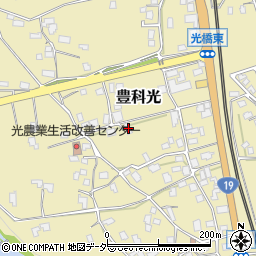 長野県安曇野市豊科光1378周辺の地図