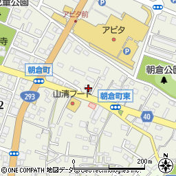 栃木県足利市朝倉町578-1周辺の地図