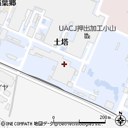 栃木県小山市土塔560周辺の地図
