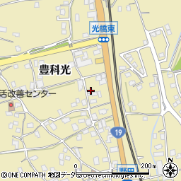 長野県安曇野市豊科光1288周辺の地図