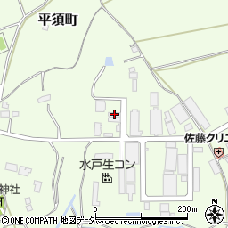 茨城小松フォークリフト周辺の地図