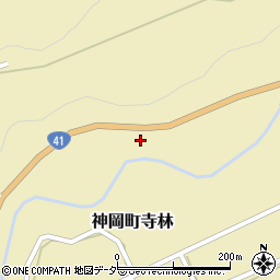 岐阜県飛騨市神岡町寺林1369周辺の地図
