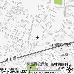 栃木県佐野市富岡町655周辺の地図