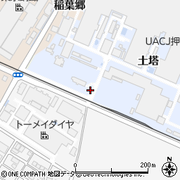 栃木県小山市土塔482周辺の地図