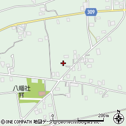長野県安曇野市穂高柏原4282周辺の地図