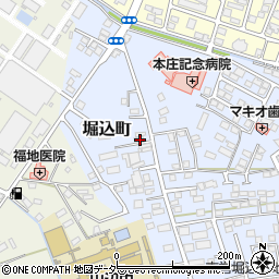 栃木県足利市堀込町2912-16周辺の地図