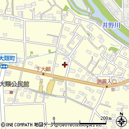 板垣塗装店周辺の地図