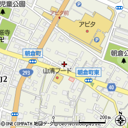 栃木県足利市朝倉町578周辺の地図