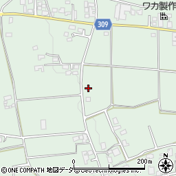 長野県安曇野市穂高柏原2970周辺の地図