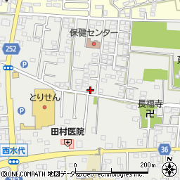 栃木県栃木市大平町西水代1855周辺の地図